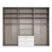 صورة دولاب هيلدشيم خشب طبيعي