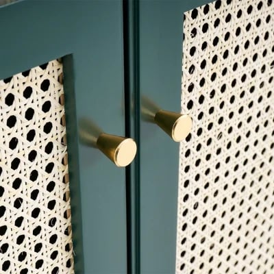 Picture of Vart Wardorbe Natural wood with Rattan