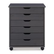 Breshay+6+Drawer+Rolling+Storage+Chest 