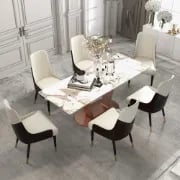 Picture of Armani Luxe Dining Chair with Comfortable Upholstery