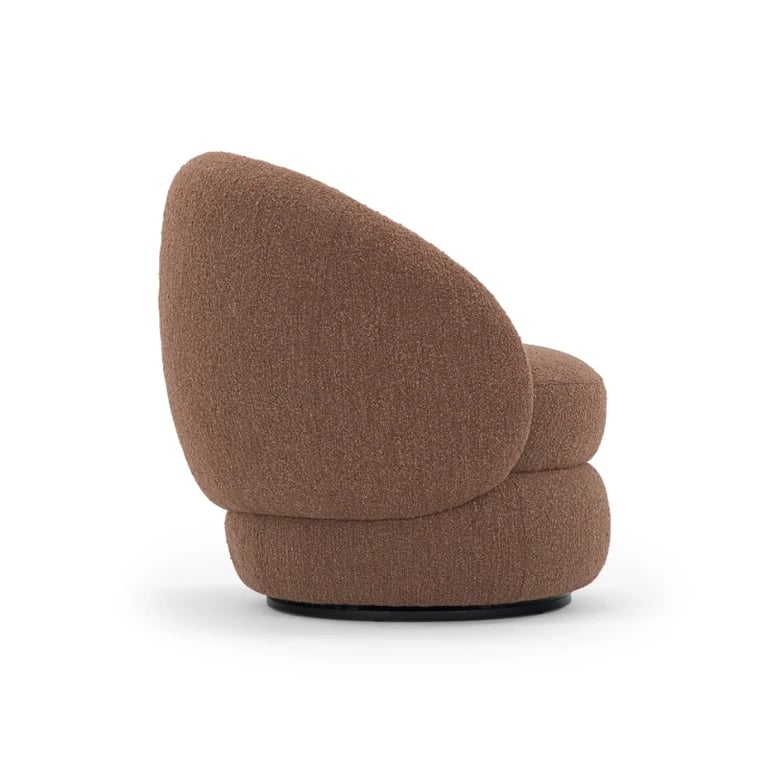 صورة كرسي أرفورا الدوار – تصميم فني بظهر منحوت