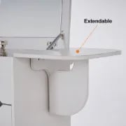 صورة تسريحة نورديك مع مقعد ومرآه