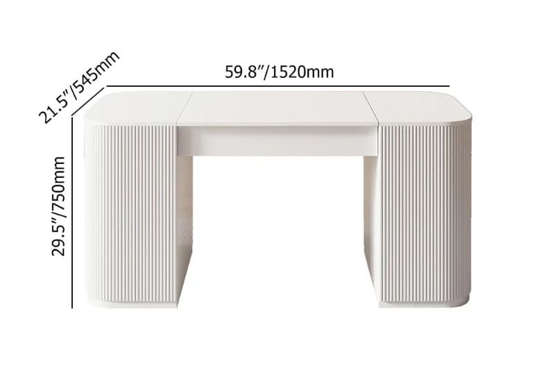 Avero - Natural Wood Lift-Top Desk