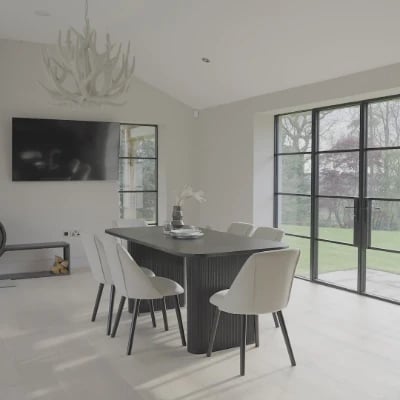 Picture of Zano Modern Natural Wood Dining Table