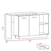 Jewlia Kitchen Island