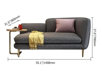 صورة كنبة موندريان - خشب طبيعى