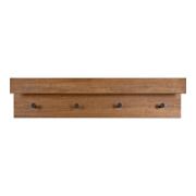 Creager Accent Wall Shelf Ledge with Hook - Naturals 