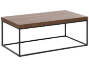 Picture of Delano Natural Wood Coffee Table with A Metal Frame