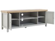 Picture of Sleek grey TV table