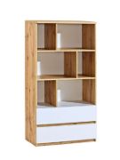 Picture of Kiva – Youth Natural Wood Bookcase with 2 Drawers