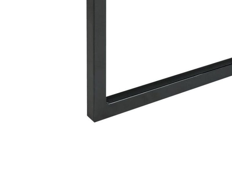 صورة كرسي ڤيونا بذراعين – تصميم أنيق بإطار أسود وتنجيد فاخر