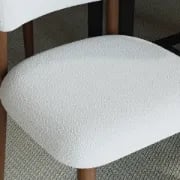 Picture of Elio Curved Back Dining Chair – Elegant Form with Treated Natural Wood