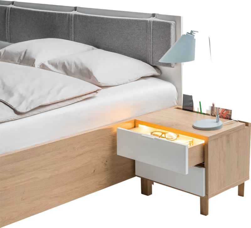 Picture of Belleville Natural Wood Bedroom Set