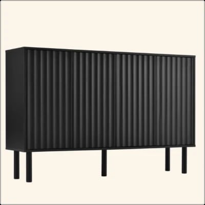 Flutéro – Luxury Modern Natural Wood Shoe Cabinet