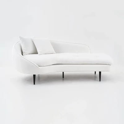 Picture of Curved Modern Lounge Sofa - Natural Wood - Arlo