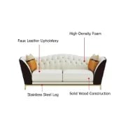 Picture of Celia Sofa – Natural Wood