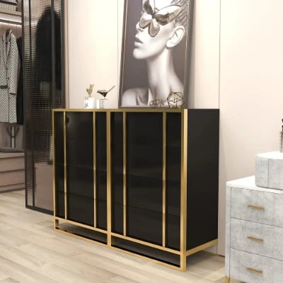 صورة خزانة أدراج وصناديق نوار لوكس الفاخرة