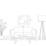 Meade Ebony Bronze, Brown Framed Wall Mirror, Rectangular Vanity Mirror