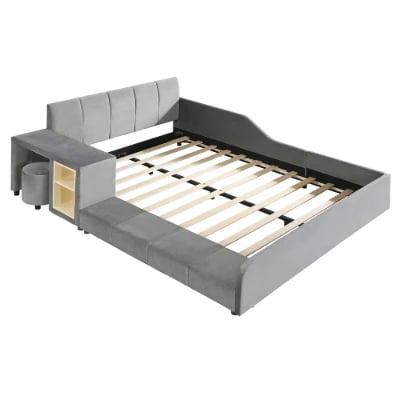 Picture of Nesto Multi-Function Upholstered Bed –Storage Bench