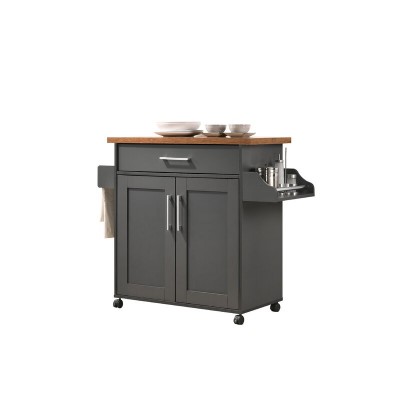 Cristi Kitchen Cart with Locking Wheels