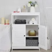 Picture of Pofalo Natural wood Bathroom Cabinet