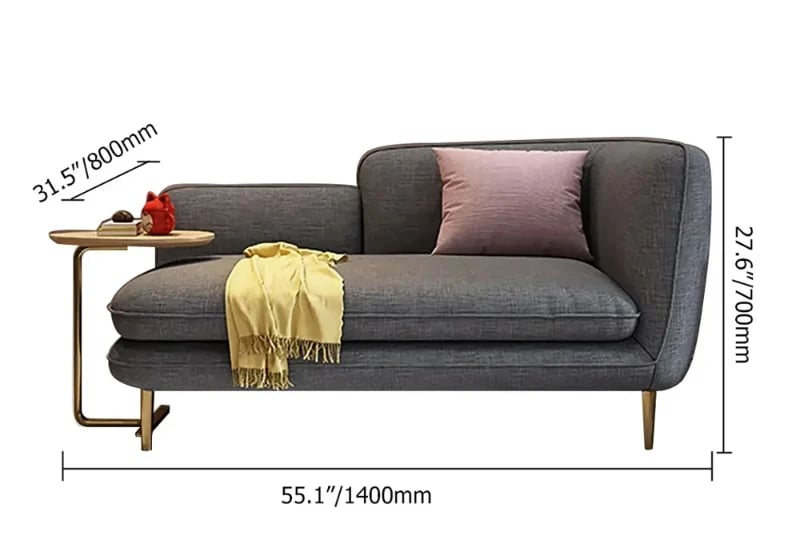 صورة كنبة موندريان - خشب طبيعى