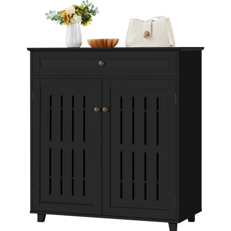 Noiren - Modern Natural Wood Shoe Cabinet