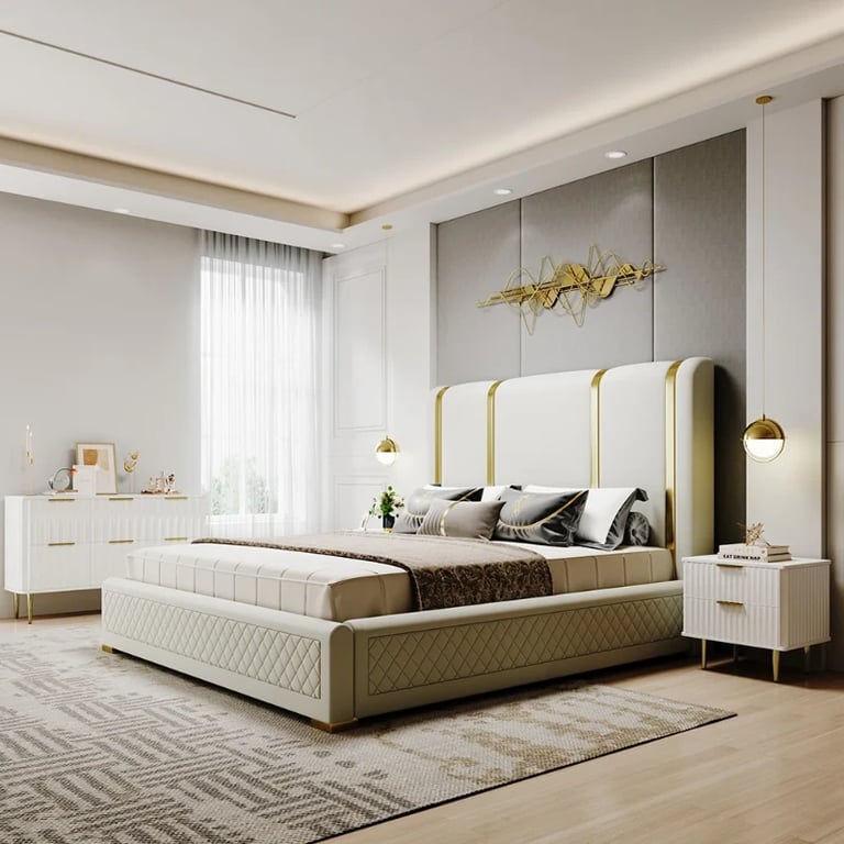 Siri – Side Table in Natural Wood with Stainless Steel Legs