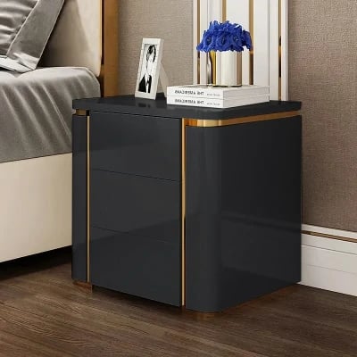 صورة طاولة غرفة نوم حديثة 3درج - جرانسي