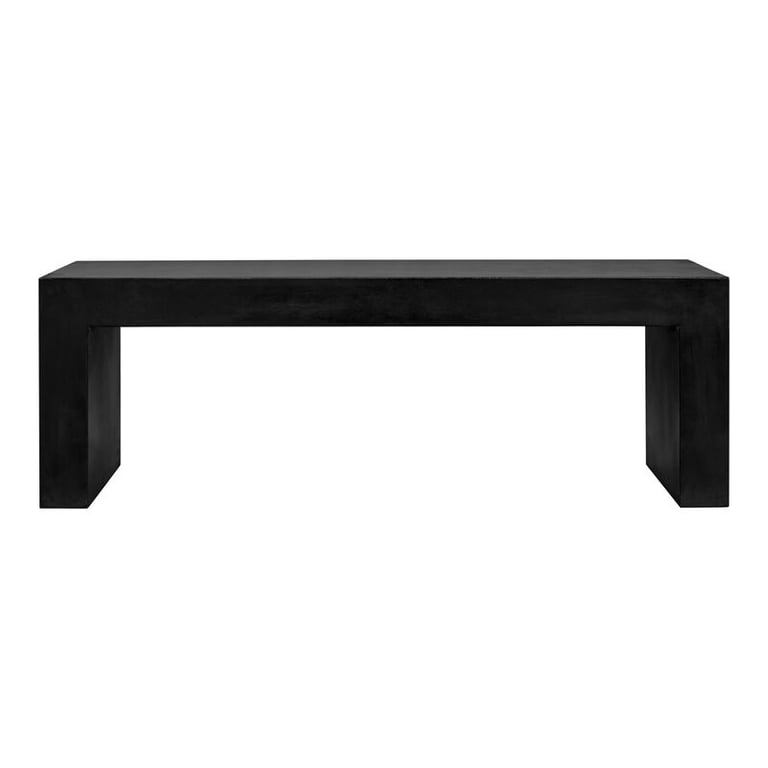 LAZARUS OUTDOOR BENCH BLACK