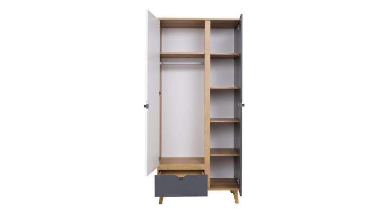 Picture of Milo – Youth Wardrobe with 2 Doors & Drawer