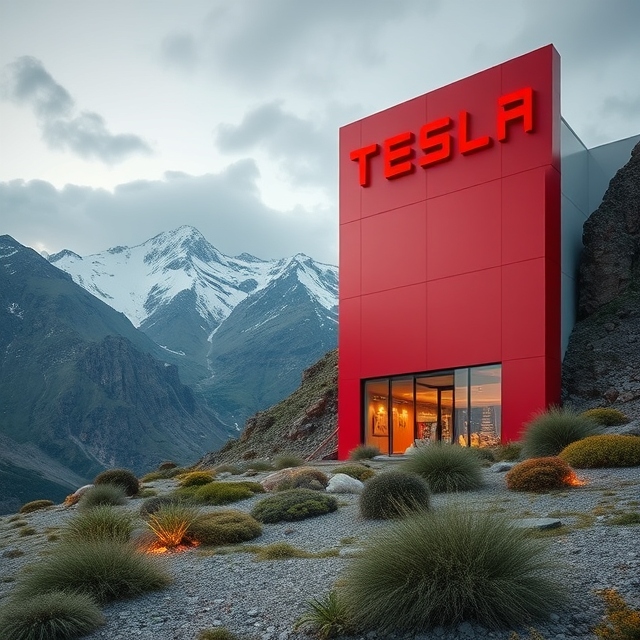 سهم شركة TSLA في 2025