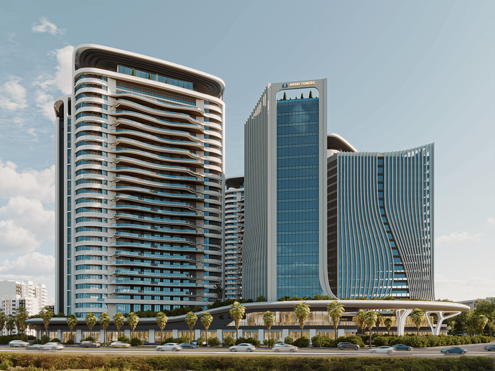 Luxury 1-Bedroom Apartment in Aram Towers