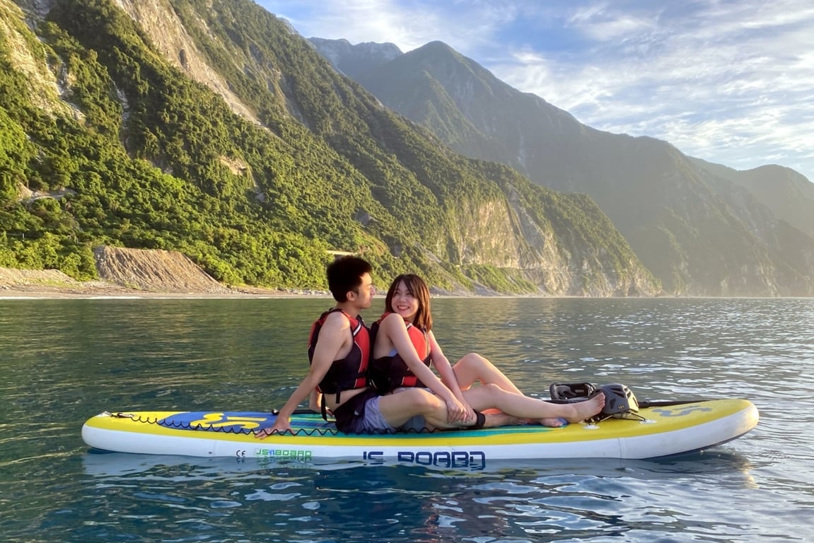 清水斷崖 SUP 划槳者 8