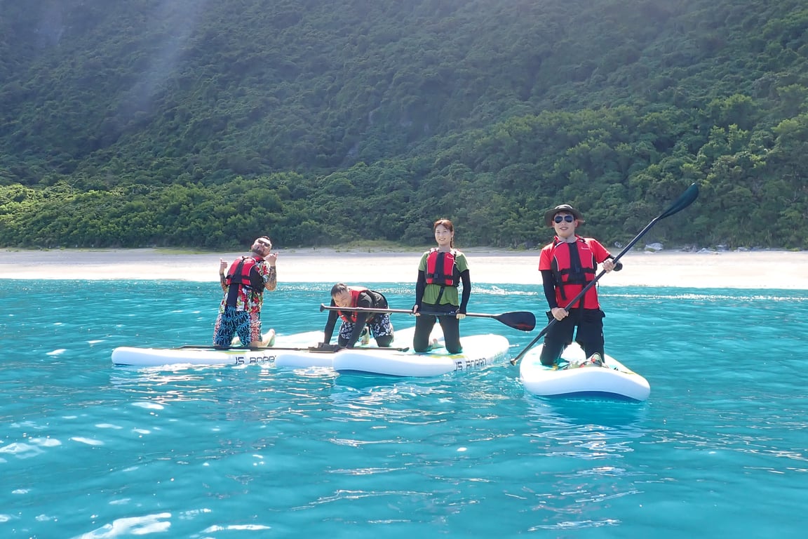 清水斷崖 SUP 划槳者 11