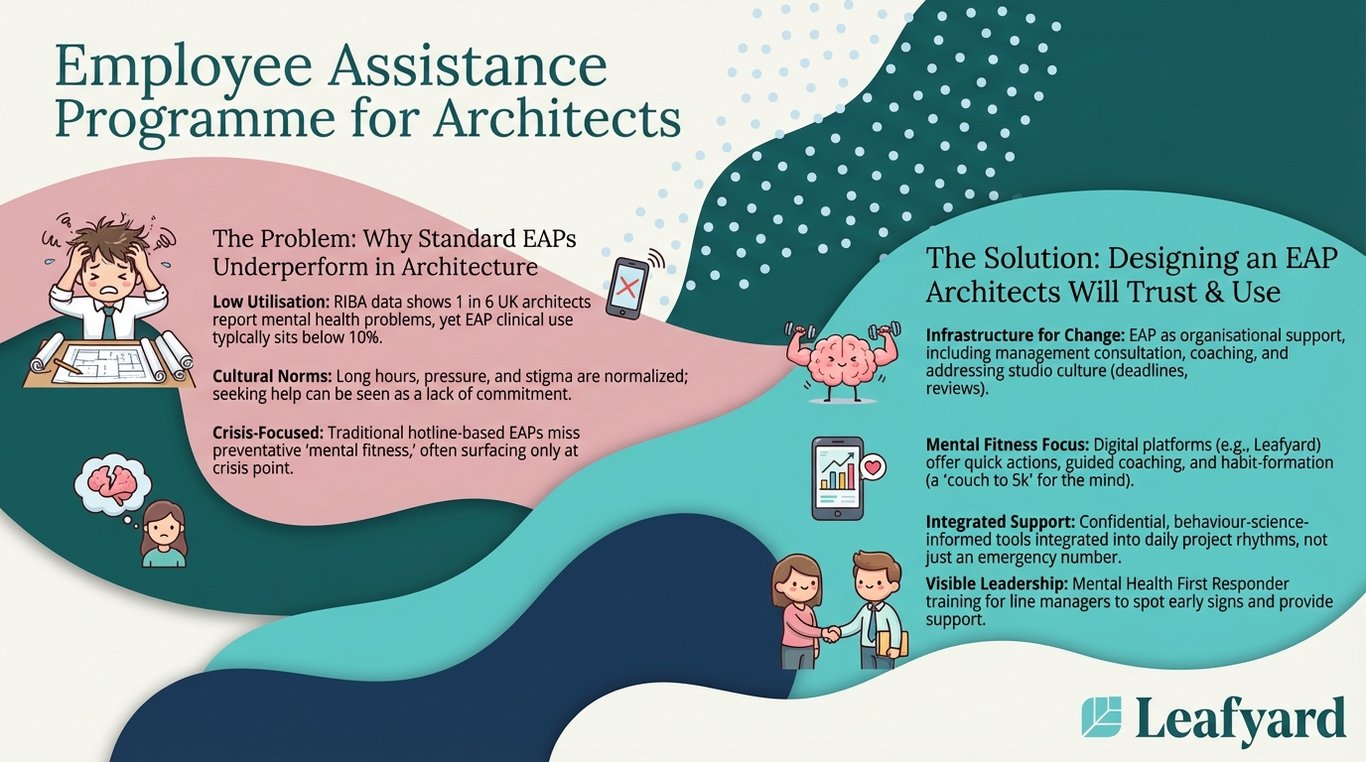 Employee Assistance Programme for Architects illustration