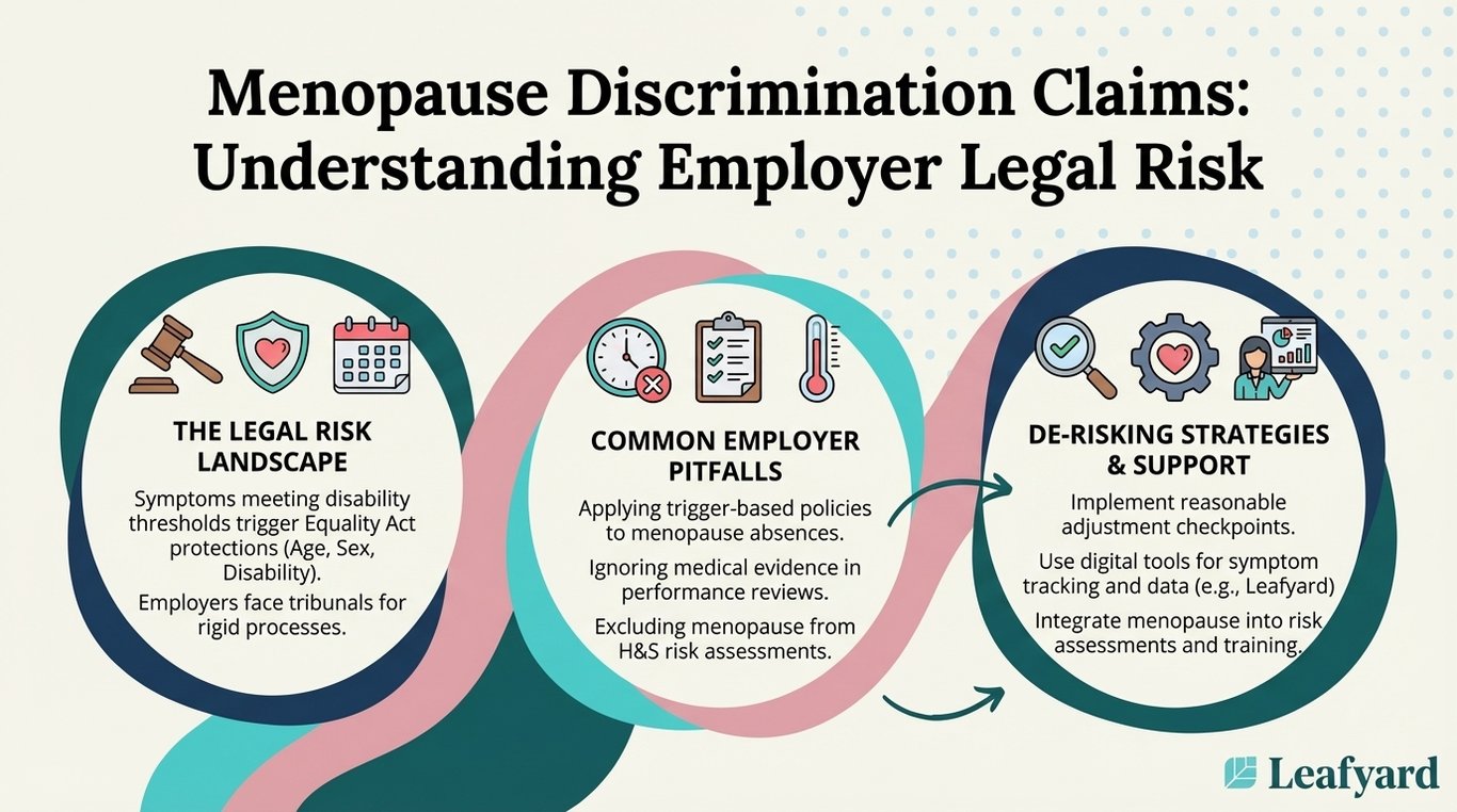 Menopause Discrimination Claims: Understanding Employer Legal Risk illustration