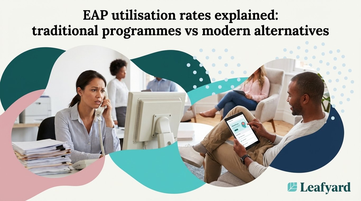 EAP utilisation rates explained: traditional programmes vs modern alternatives