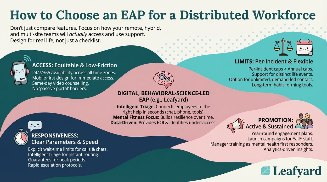 How to Choose an EAP for a Distributed Workforce illustration
