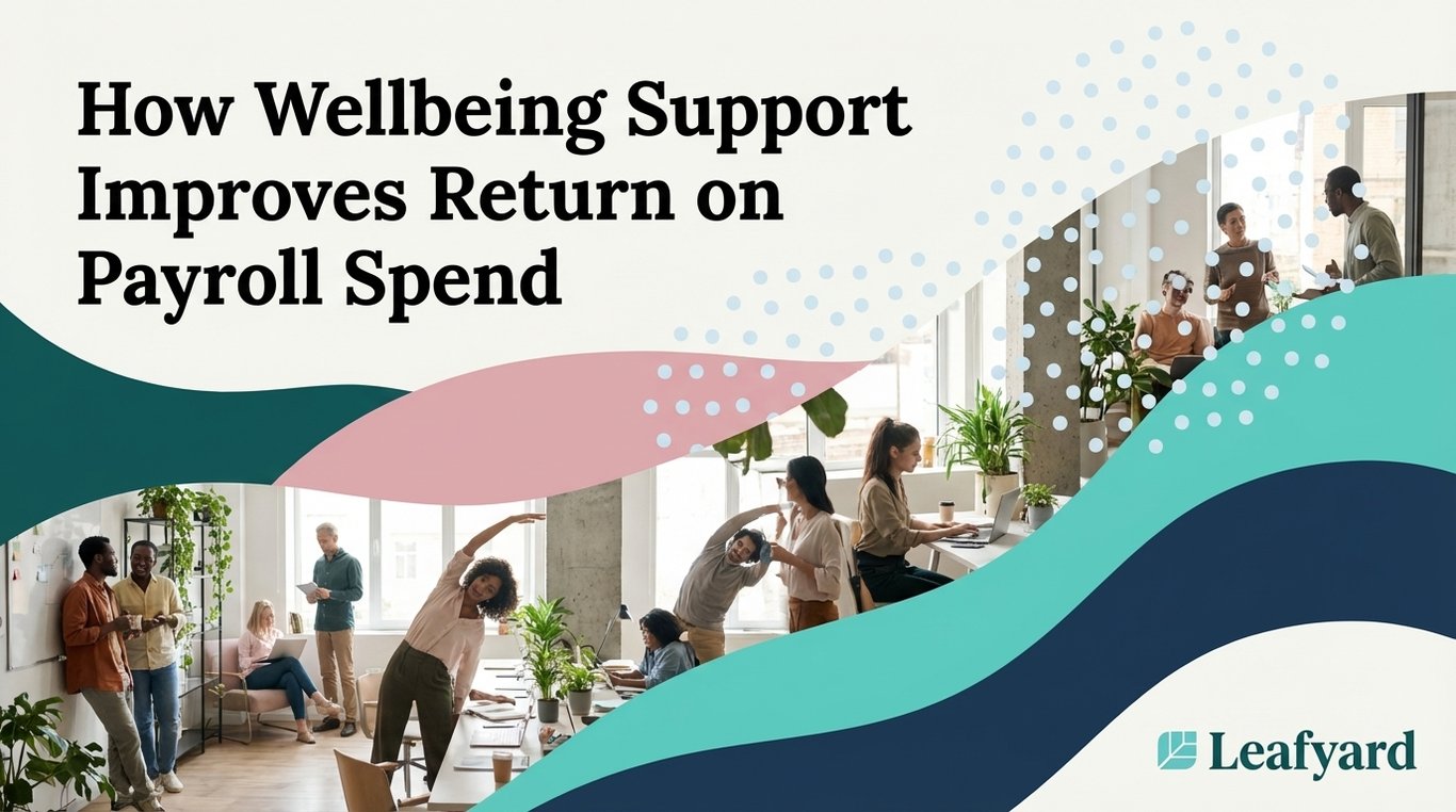 How Wellbeing Support Improves Return on Payroll Spend