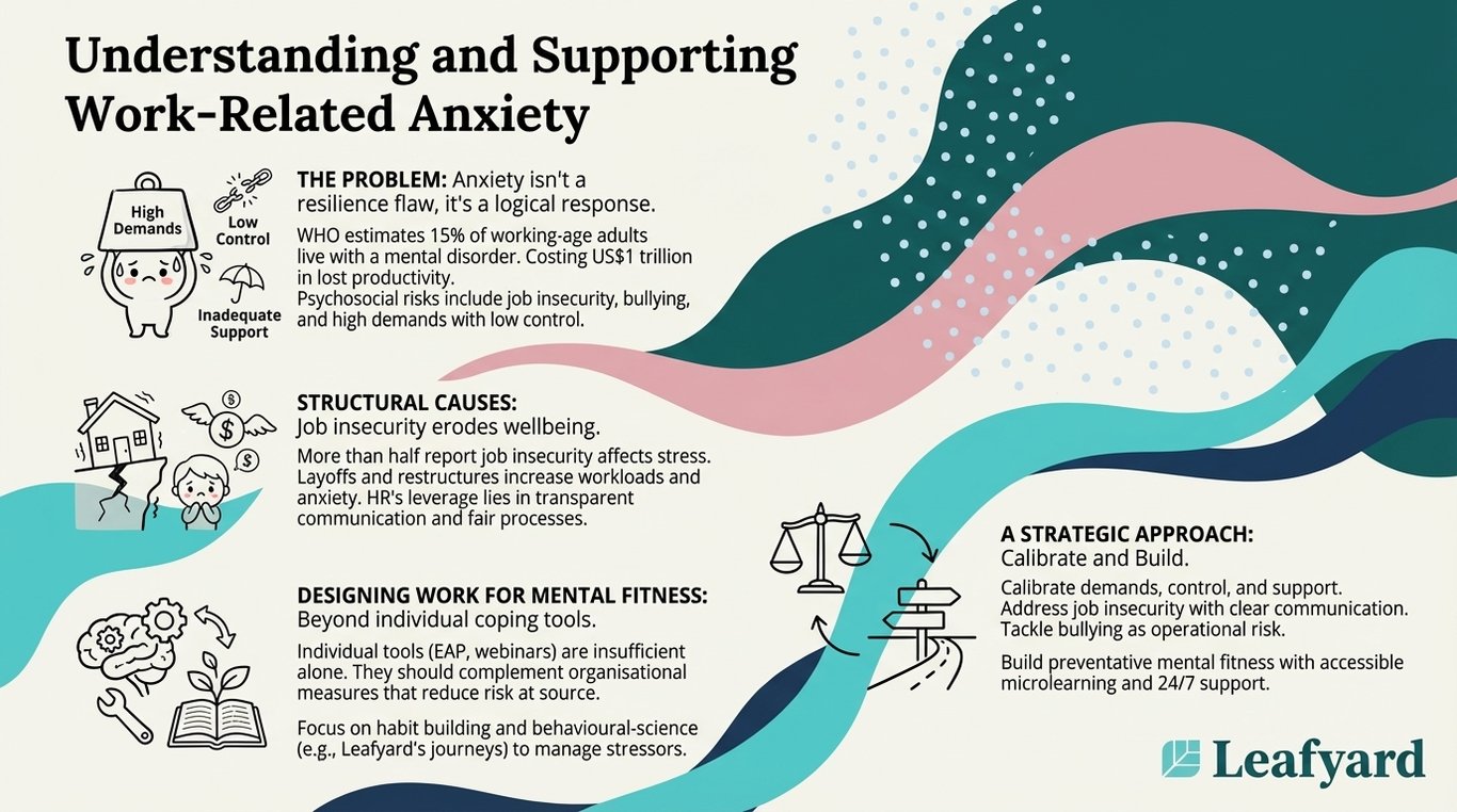 Understanding and Supporting Work-Related Anxiety illustration