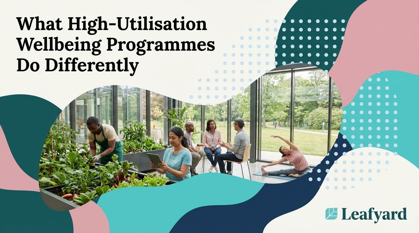 What High-Utilisation Wellbeing Programmes Do Differently