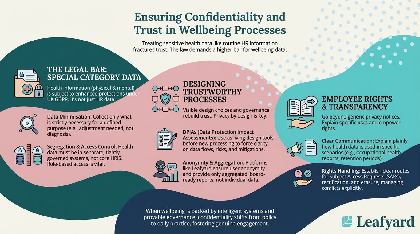 Ensuring Confidentiality and Trust in Wellbeing Processes illustration