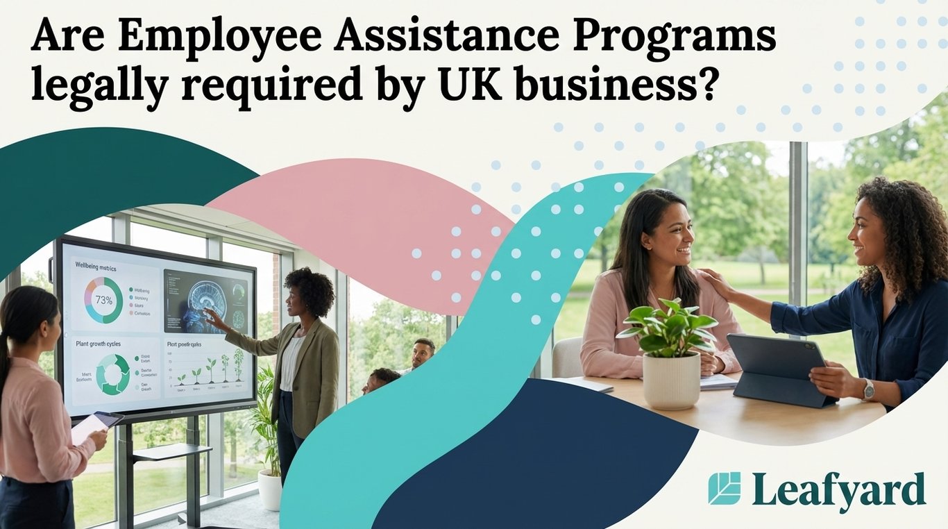Are Employee Assistance Programs legally required by UK business?