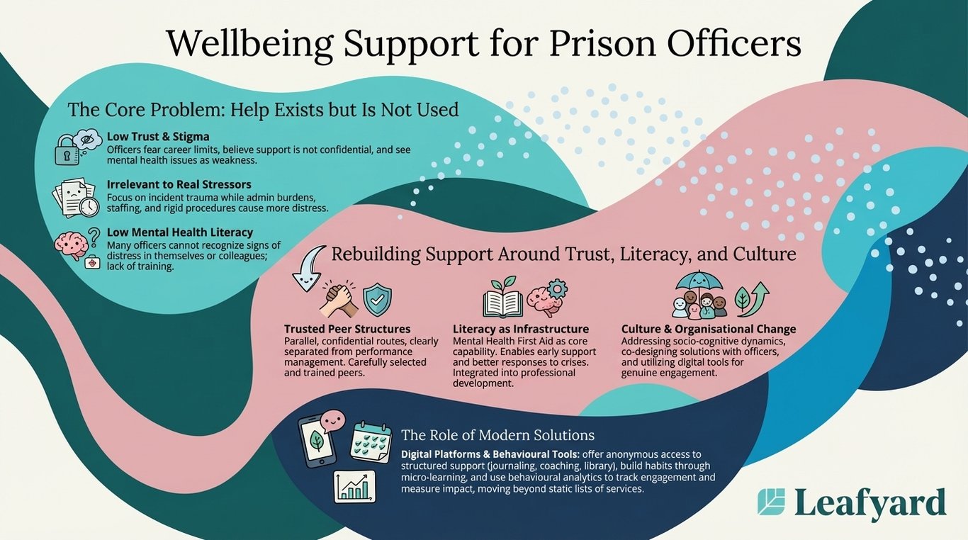 Employee Assistance Programme for Prison Officers illustration