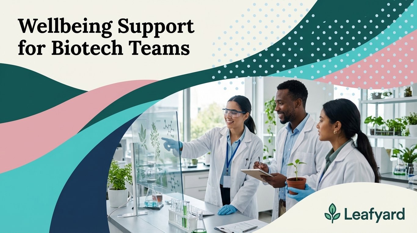 Wellbeing Support for Biotech Teams