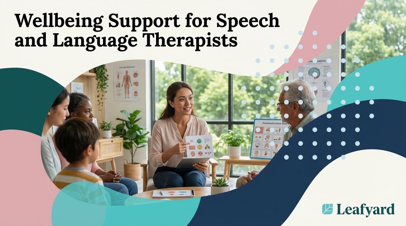 Wellbeing Support for Speech and Language Therapists