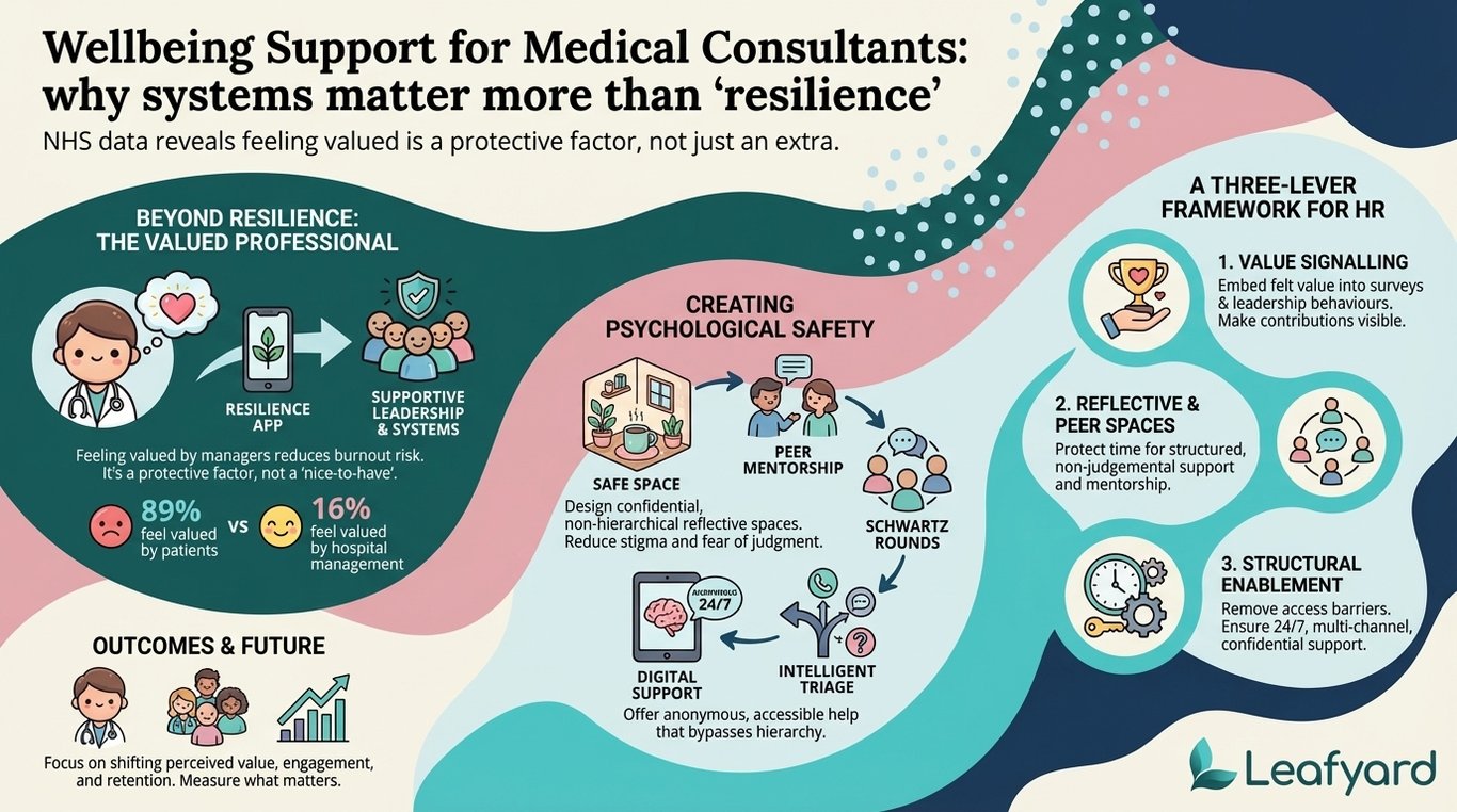 Employee Assistance Programme for Medical Consultants illustration
