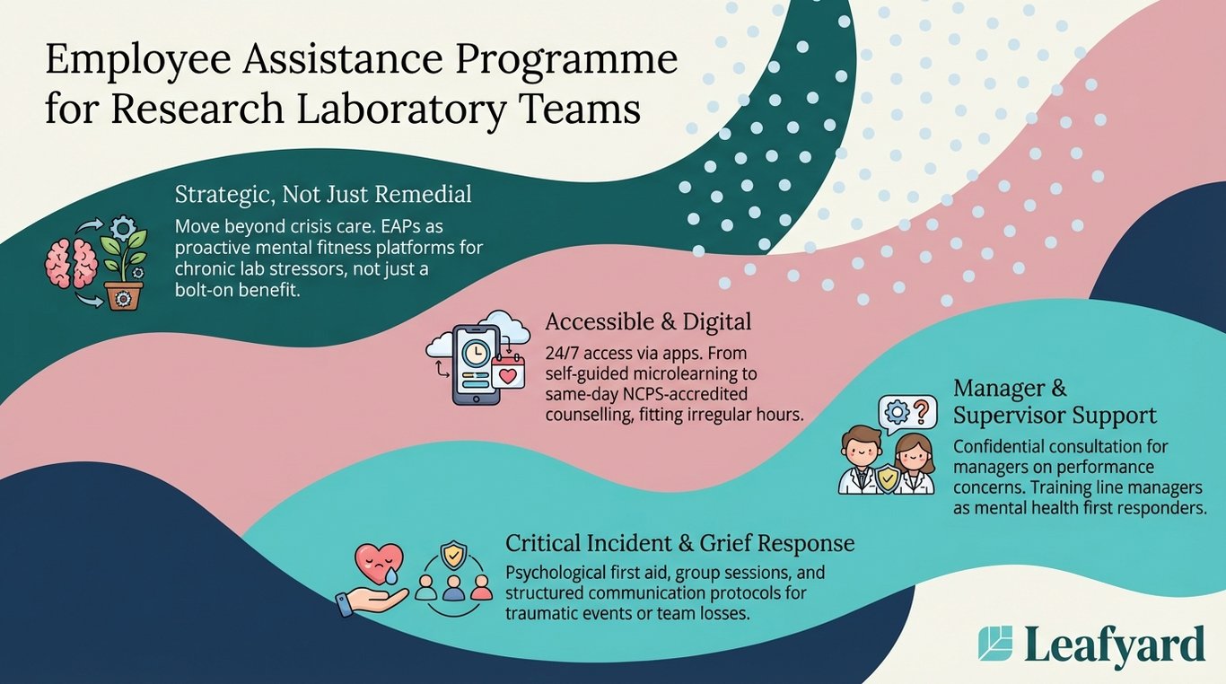 Employee Assistance Programme for Research Laboratory Teams illustration
