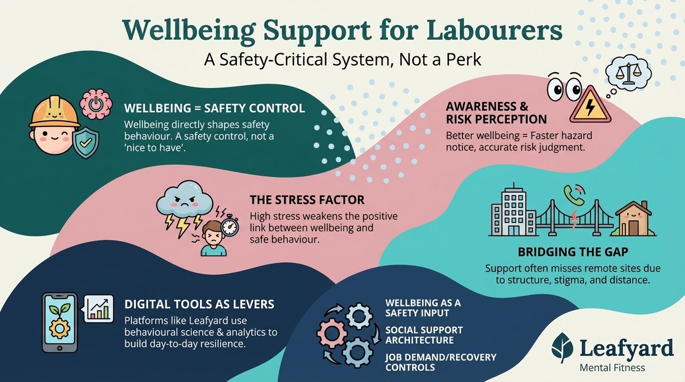 Wellbeing Support for Labourers illustration
